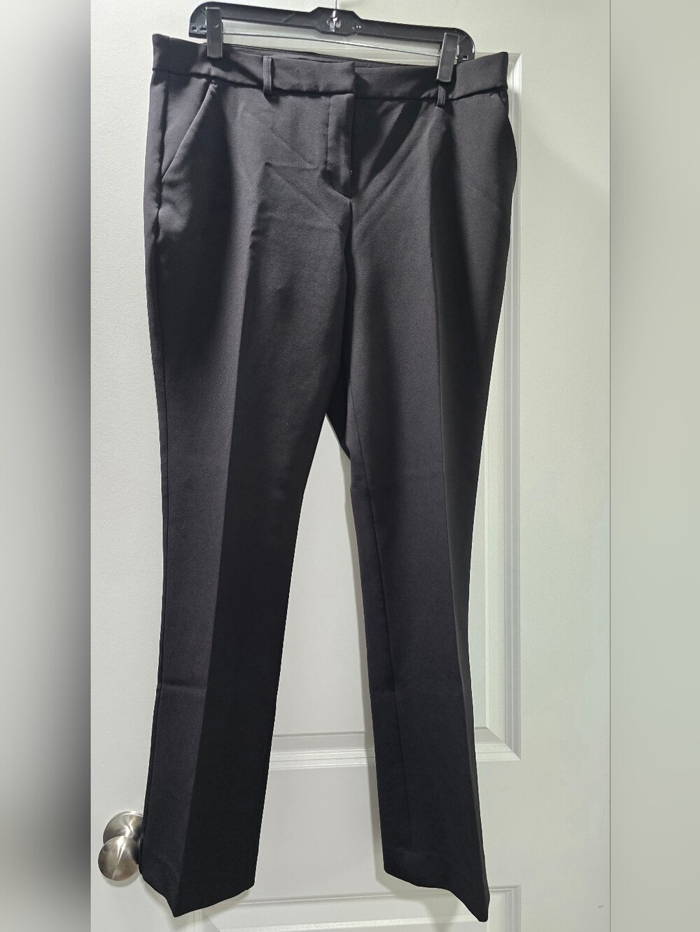 Express Editor Black Boot Cut Dress Pants